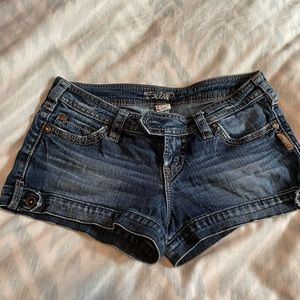 Size 27 sliver shorts